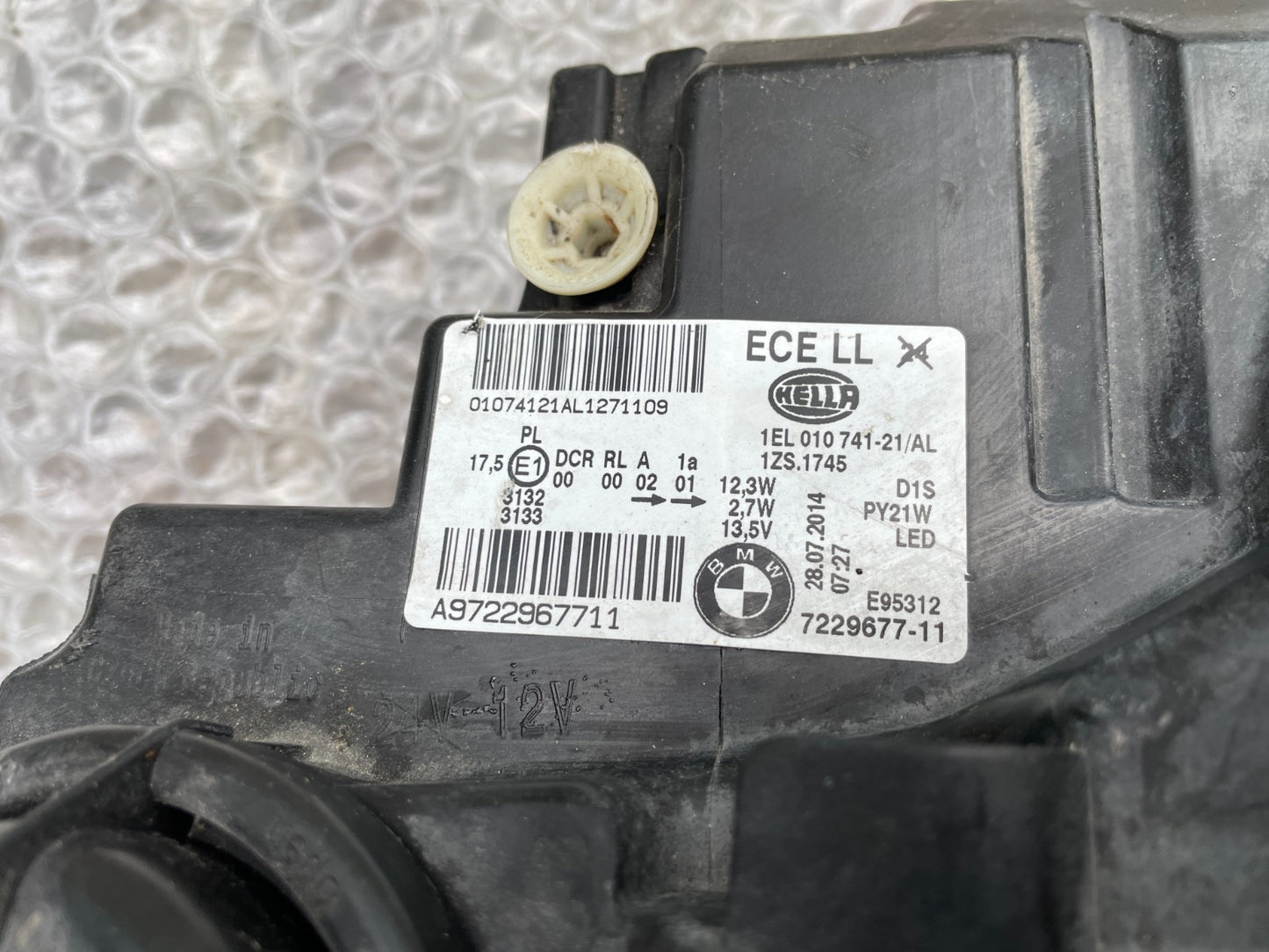 Original BMW 1er F20 F21 Xenon Scheinwerfer links 72296776