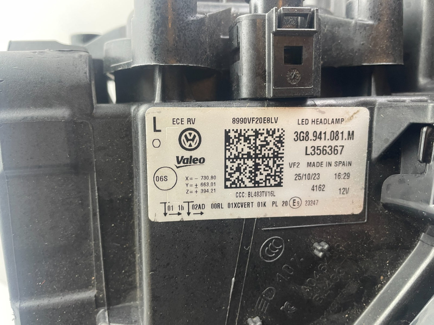 Original VW Arteon LED Scheinwerfer links 3G8941081M3