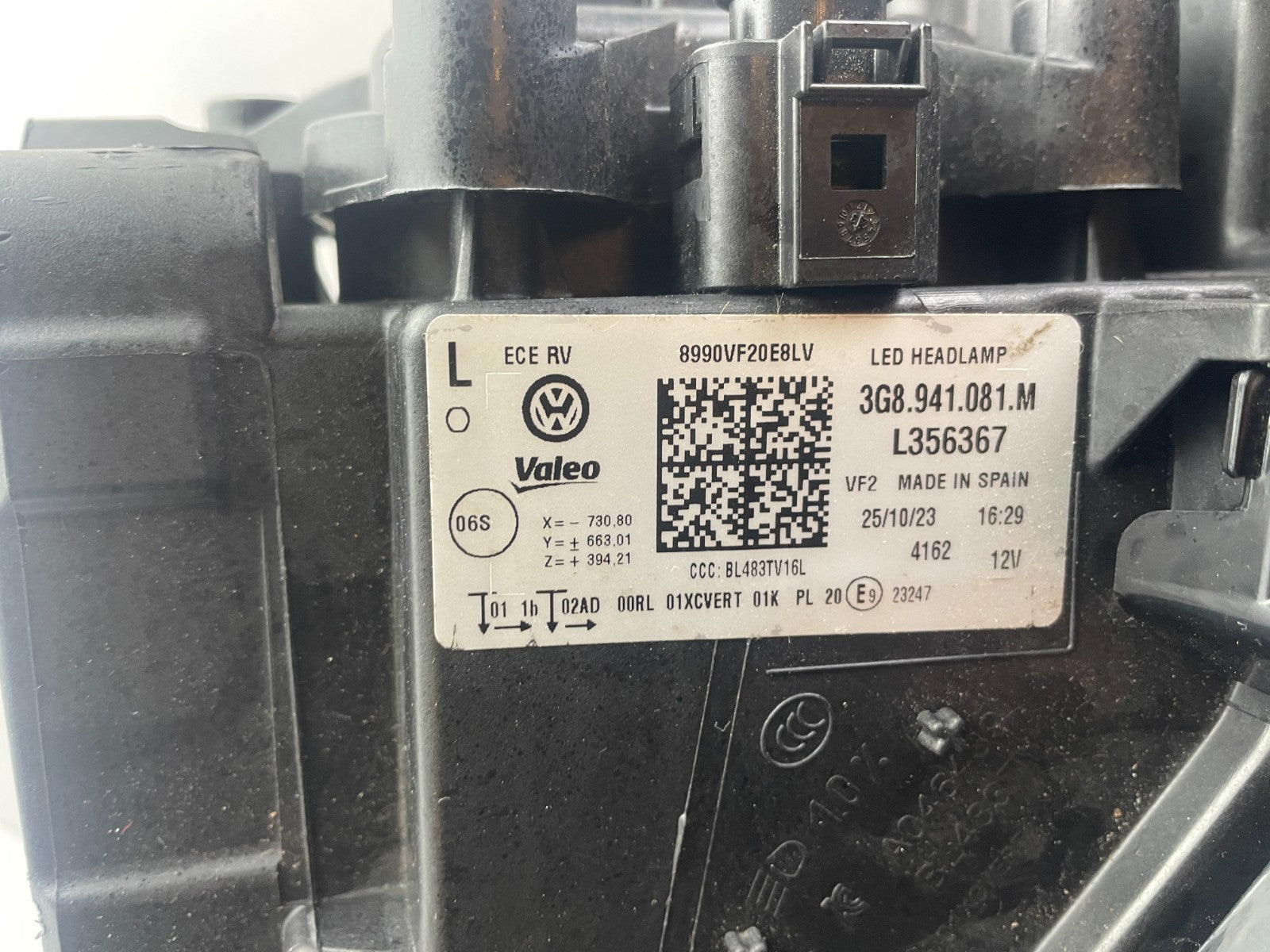 Original VW Arteon LED Scheinwerfer links 3G8941081M3