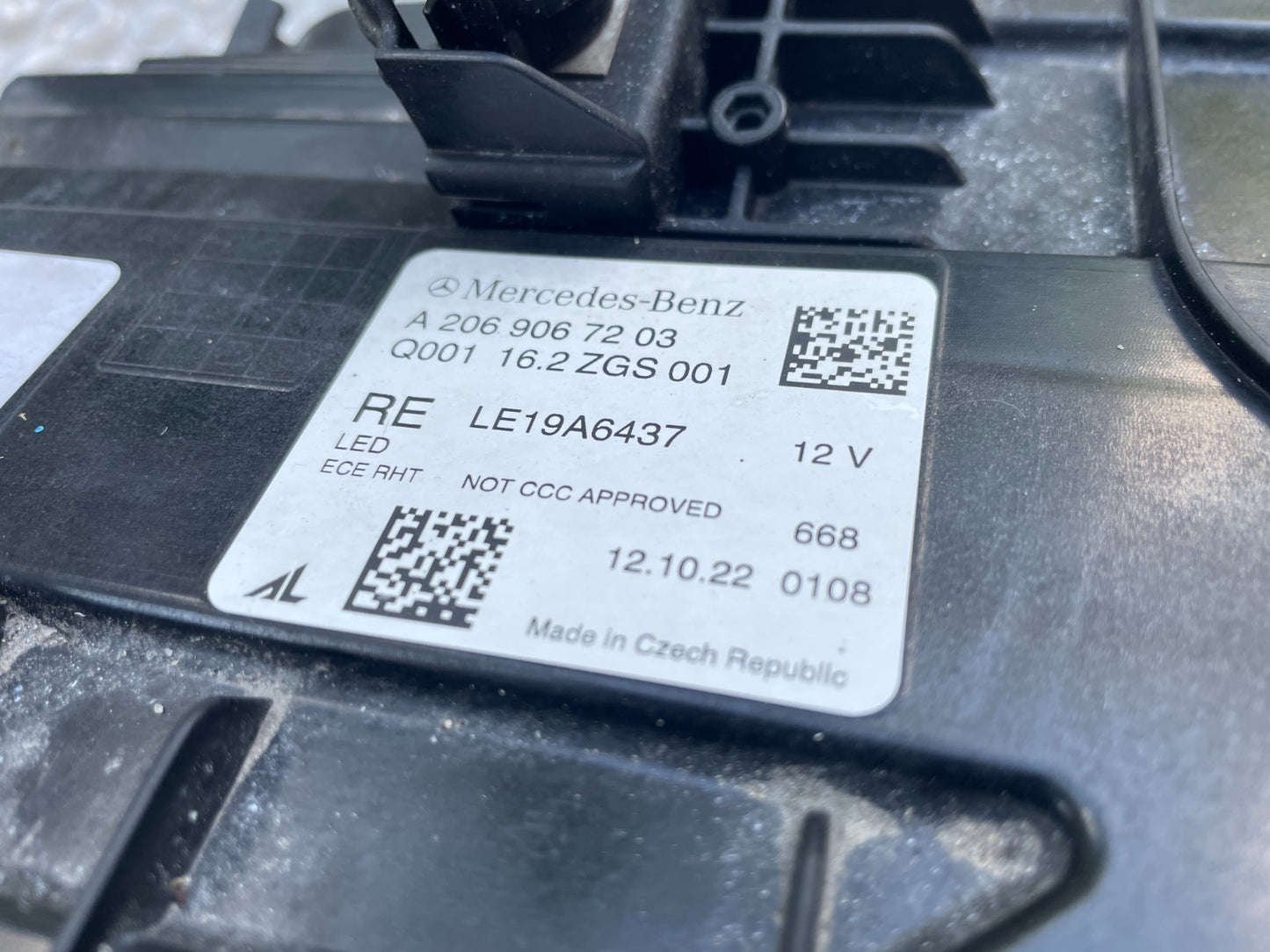 Mercedes C-Klasse W206 LED Scheinwerfer rechts A20690672032