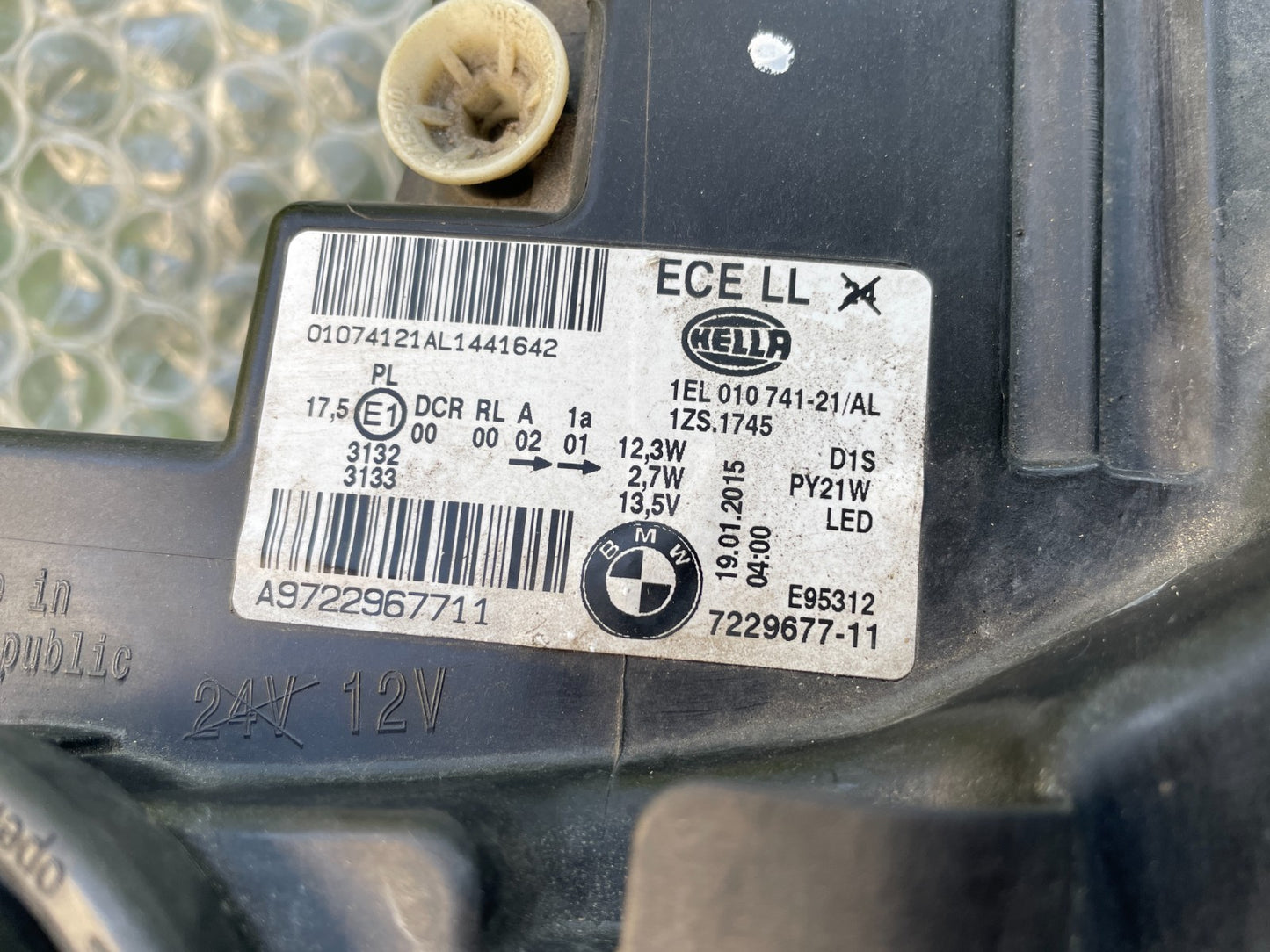 Original BMW 1er F20 F21 Xenon Scheinwerfer links 72296774