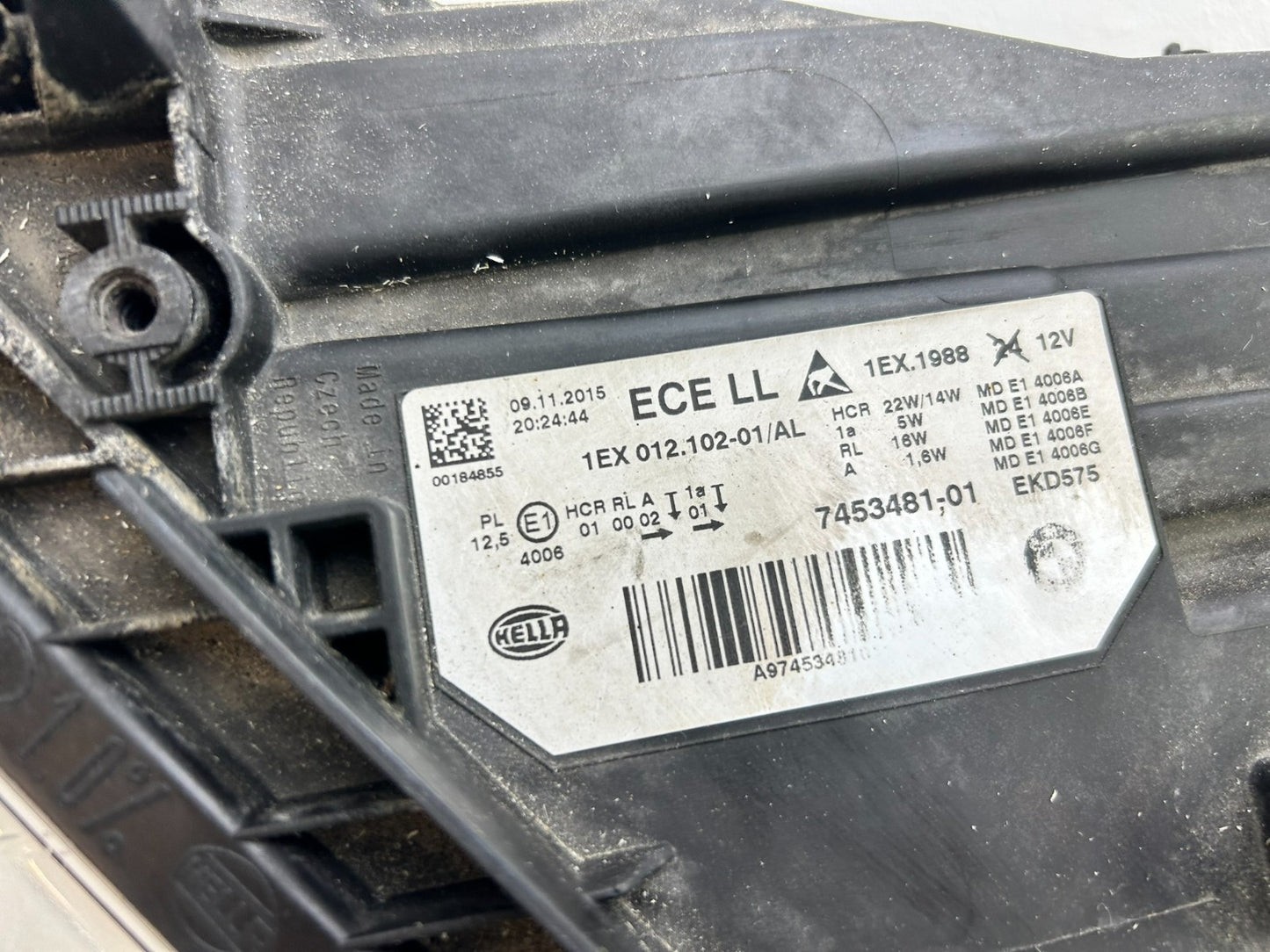 Original BMW 3er F30 F31 LED Scheinwerfer links 74534816