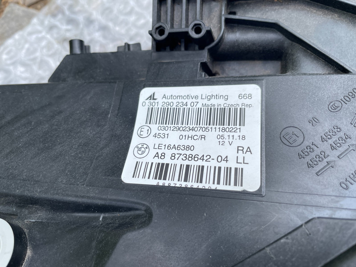 Original BMW 2er Active Tourer F45 F46 LED Scheinwerfer rechts 8738642 / 5A32DF86