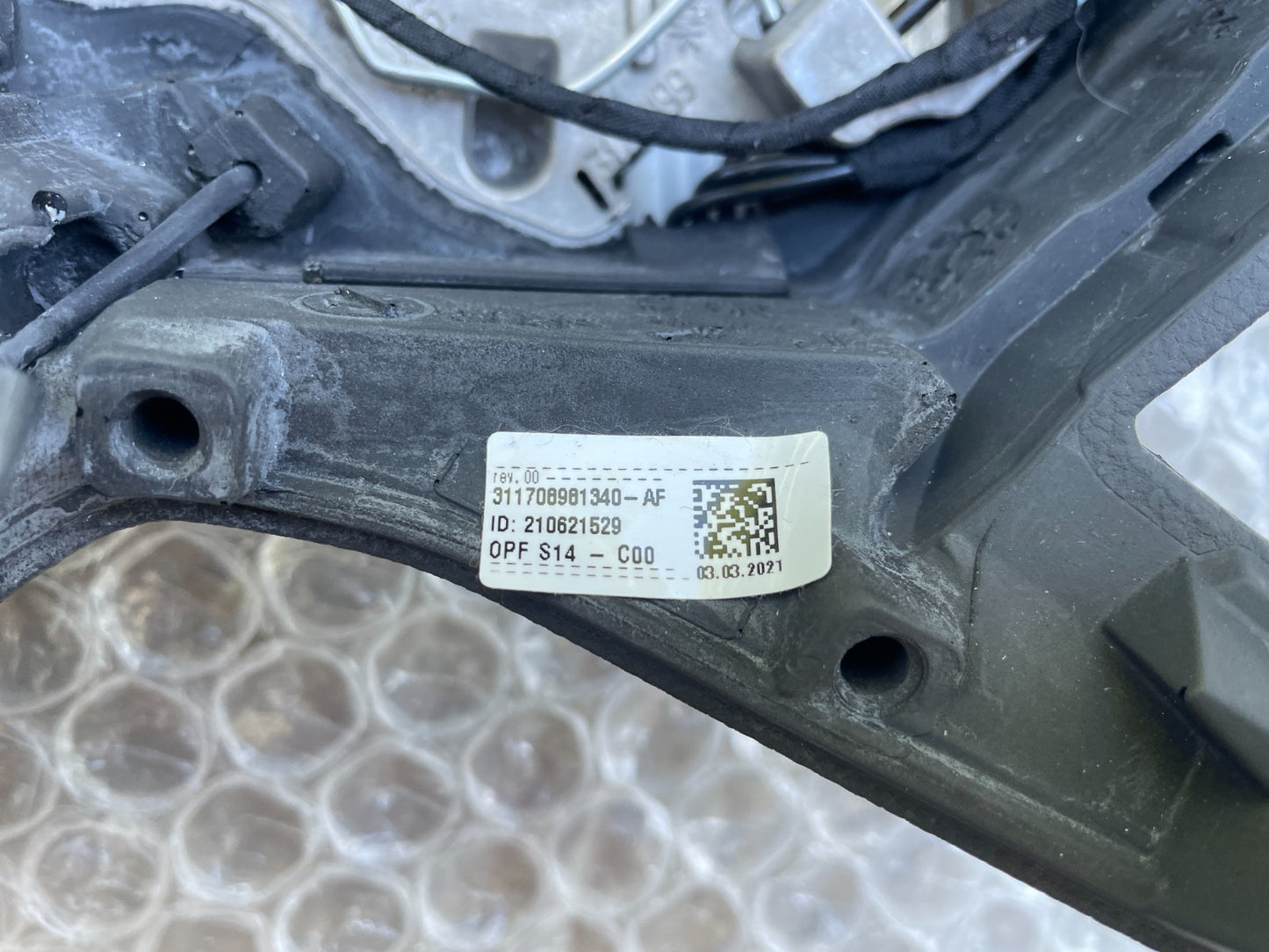 Original VW Golf VIII 8 Multifunktionslenkrad Leder 5H0959542C7