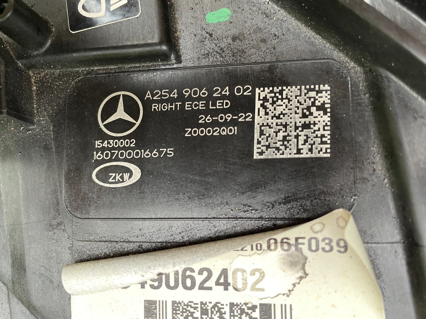 Original Mercedes GLC W253 LED Scheinwerfer rechts A25490624026