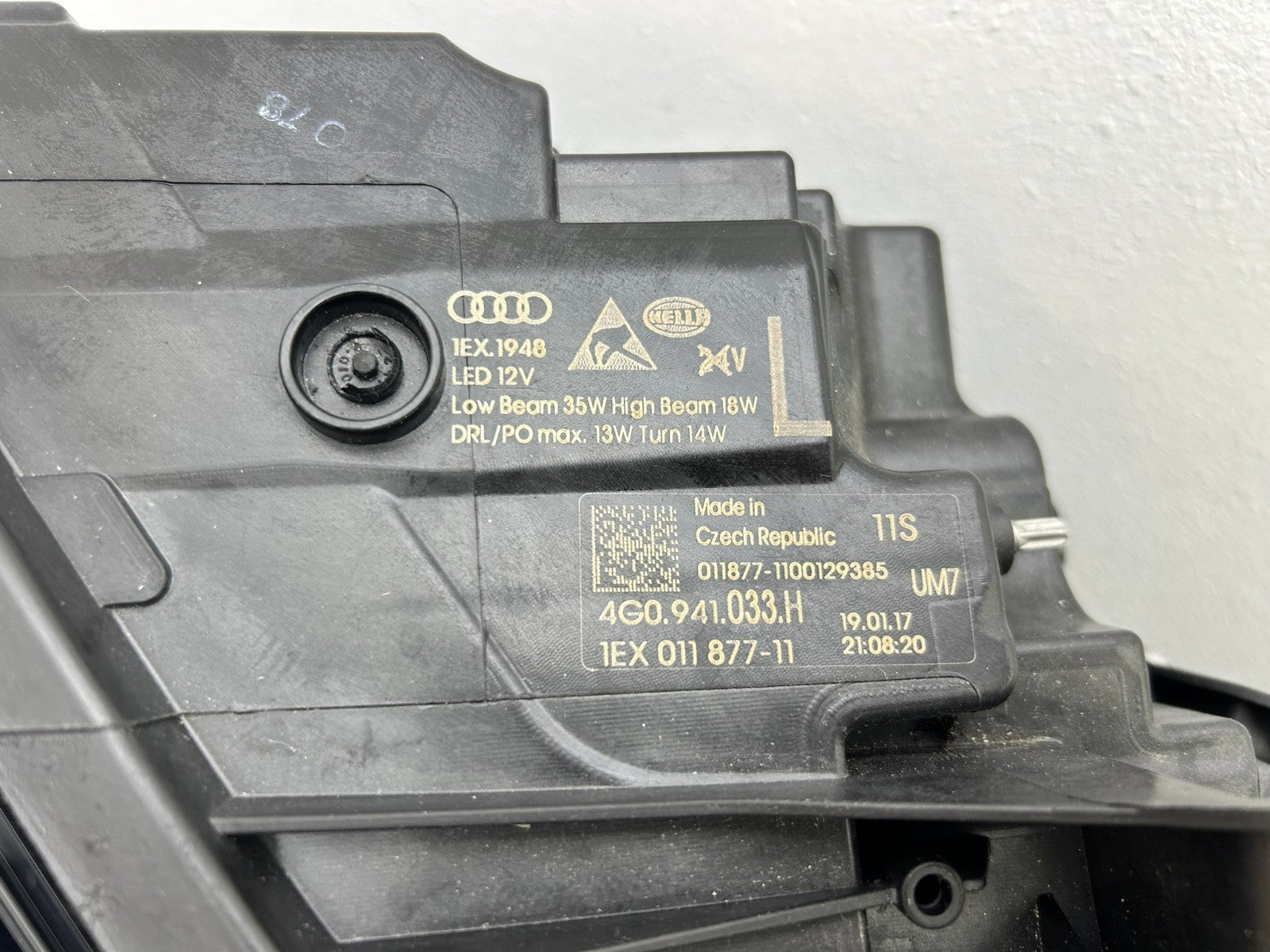 Original Audi A6 4G C7 LED Scheinwerfer links 4G0941033H4