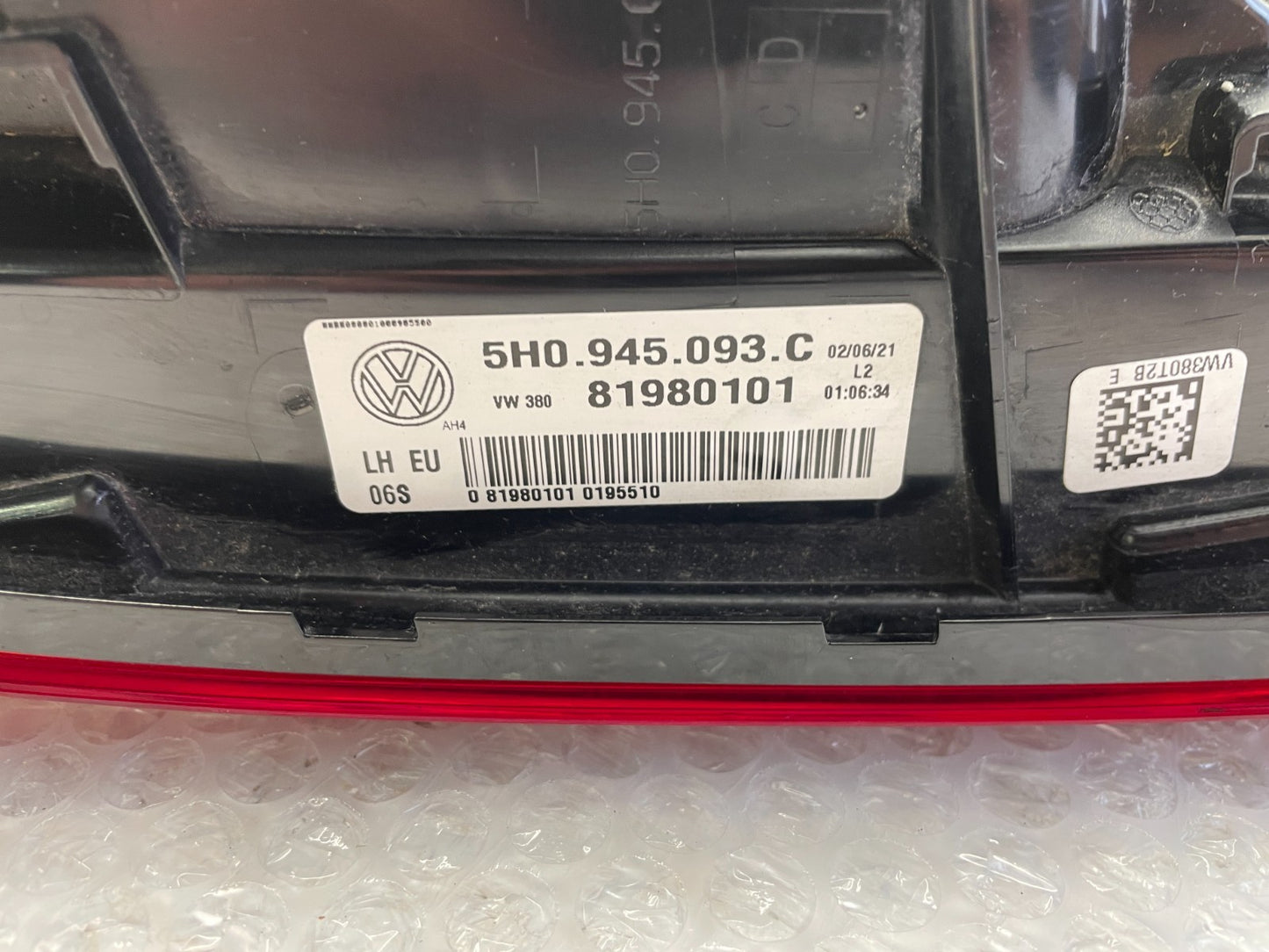 Original VW Golf 8 VIII Rückleuchte Heckleuchte hinten links 5H0945093C4