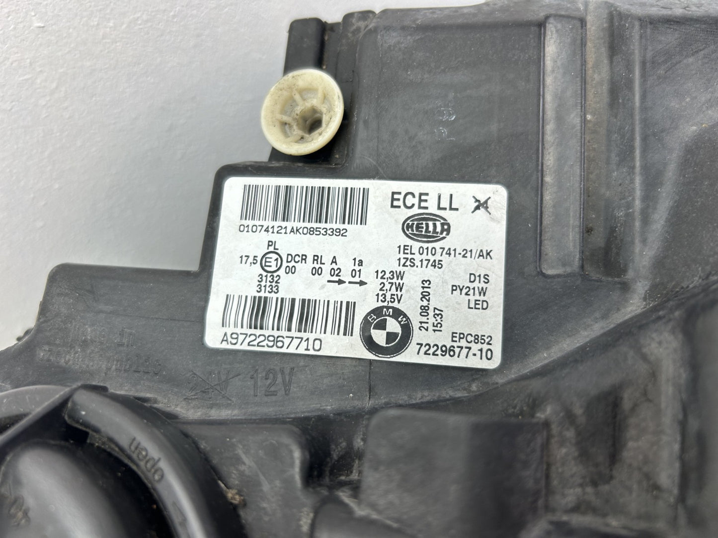 Original BMW 1er F20 F21 Xenon Scheinwerfer links 72296776