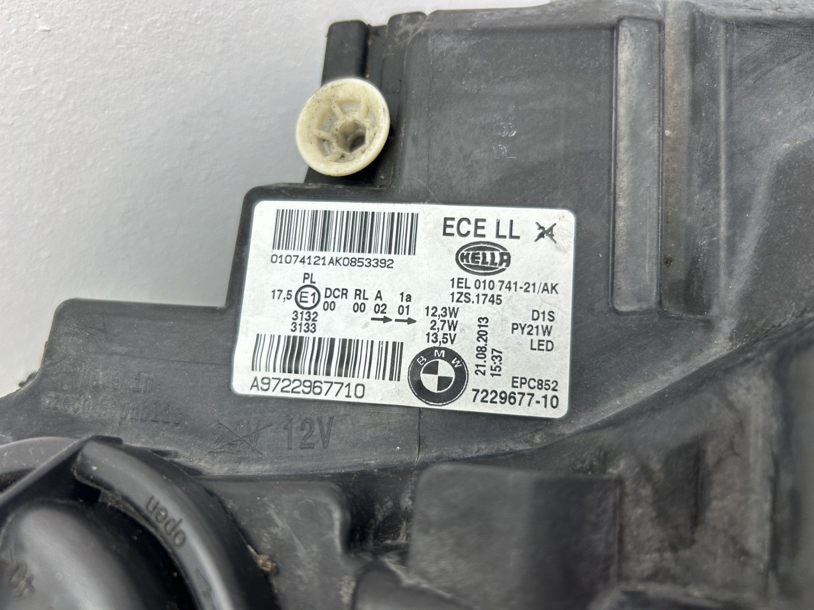 Original BMW 1er F20 F21 Xenon Scheinwerfer links 72296776