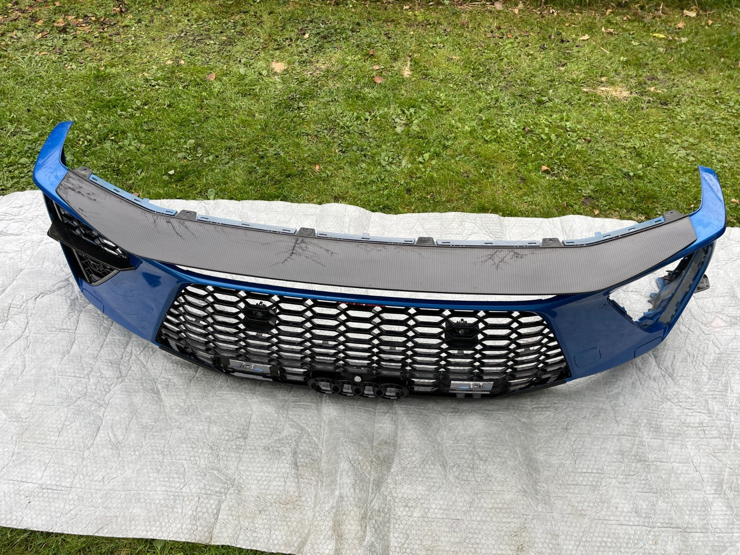 Original Audi RS7-R Abt 4K C8 Carbon Stoßstange Stoßfänger Front Bumper 201922