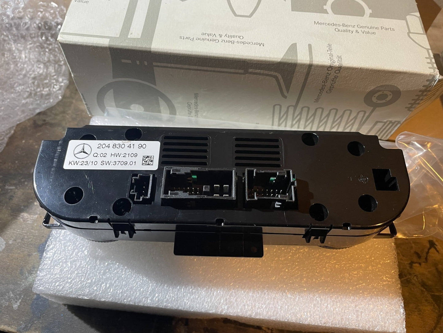 Original Mercedes C-Klasse W204 Klimabedienteil Klimaanlage Klima A20483041906