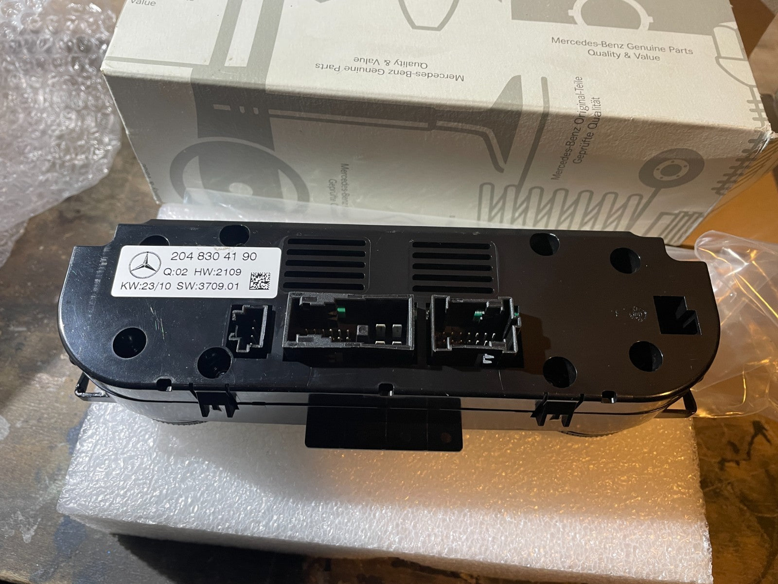 Original Mercedes C-Klasse W204 Klimabedienteil Klimaanlage Klima A20483041906
