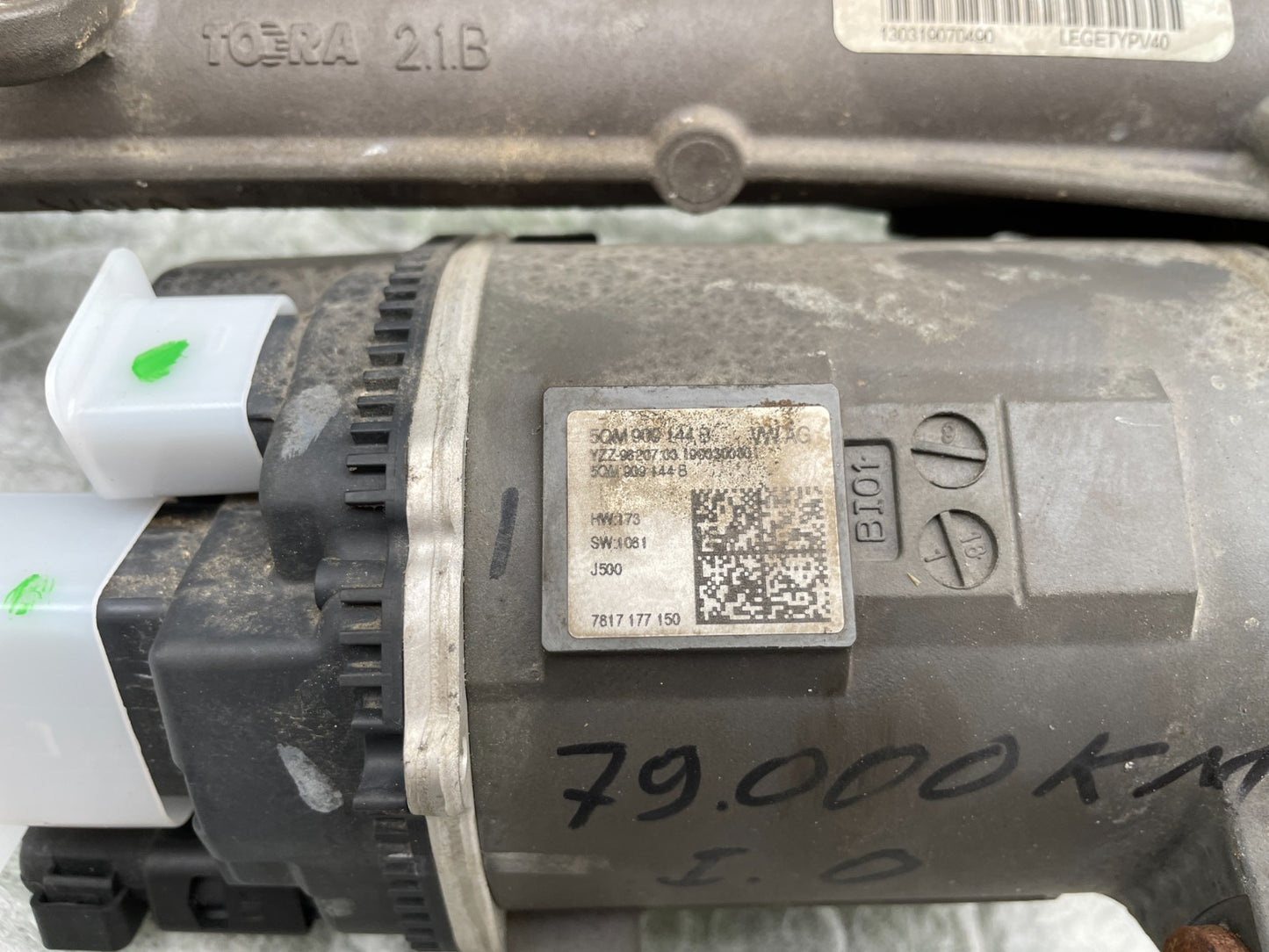 Original VW Tiguan 5N II Lenkgetriebe Lenksäule 79.000km 5QM909144B5