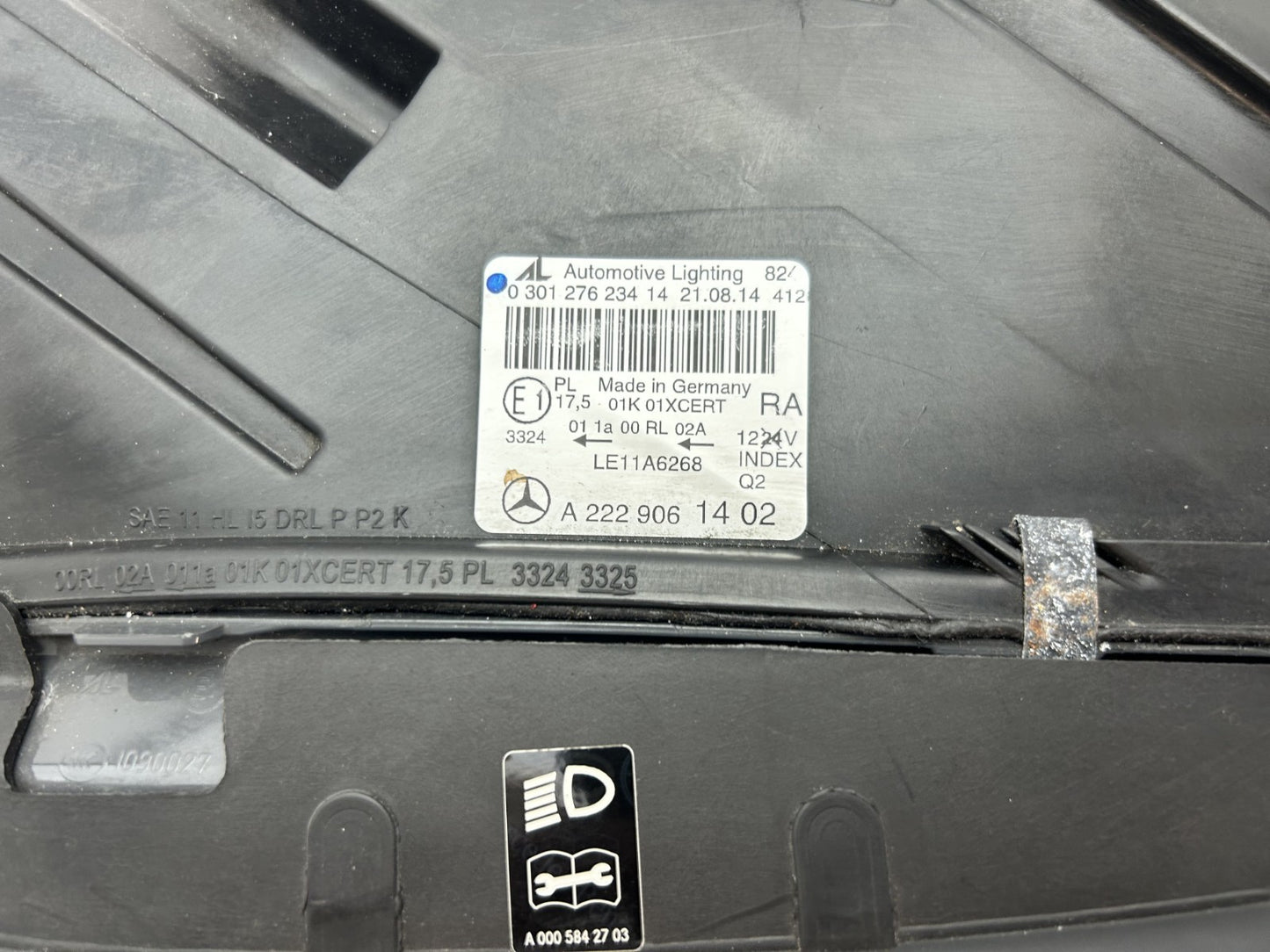 Original Mercedes W222 S-Klasse LED Scheinwerfer rechts A22290614025