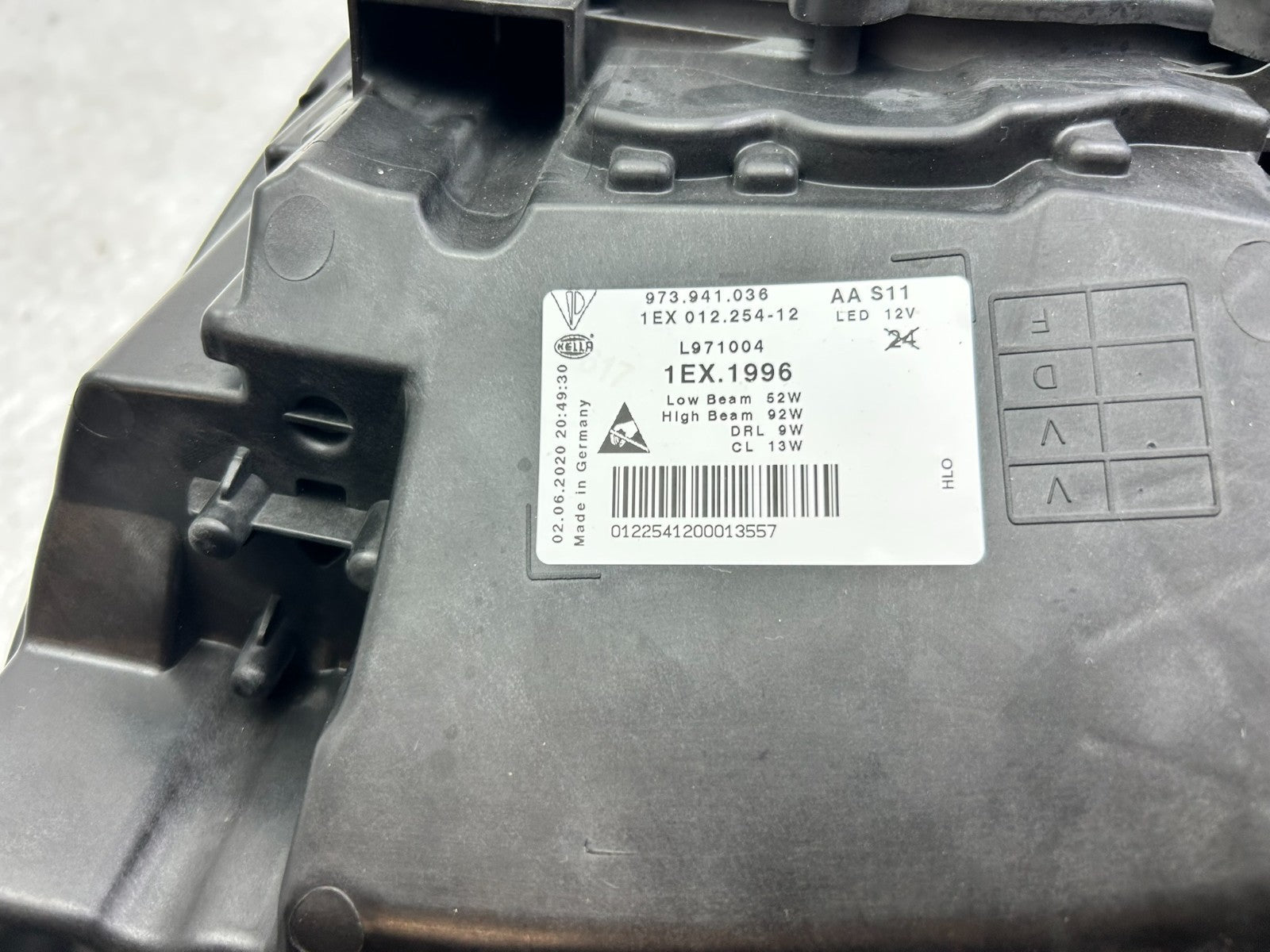 Original Porsche 971 Panamera Matrix LED Scheinwerfer rechts 97394103610