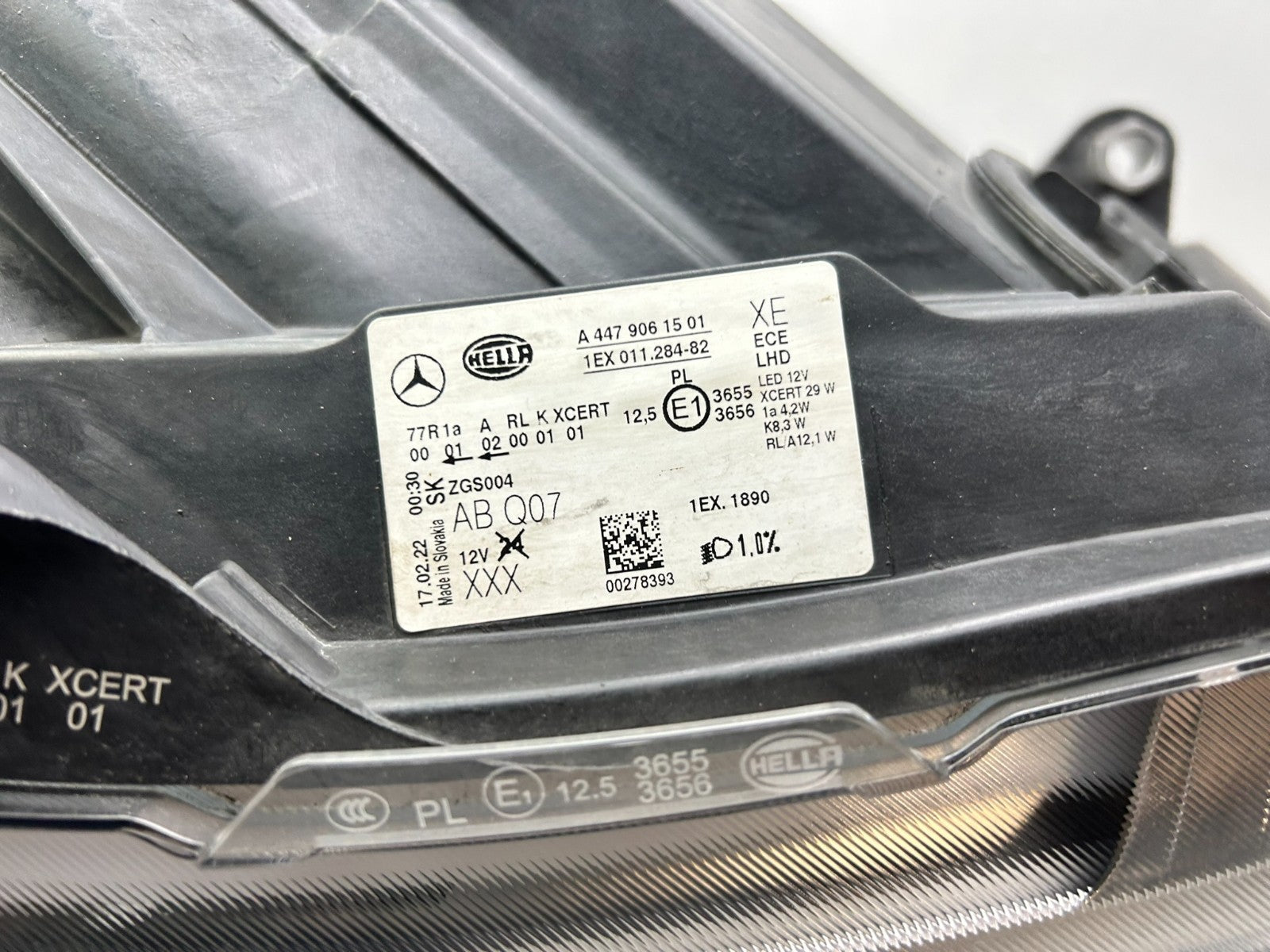 Original Mercedes V-Klasse Vito W447 LED Scheinwerfer rechts A44790615014