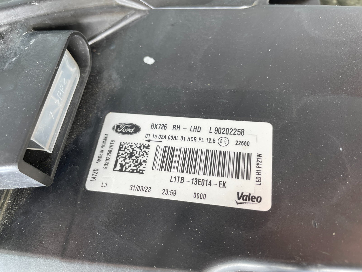 Original Ford Puma II Mk2 LED Scheinwerfer rechts L1TB-13E014-EK8