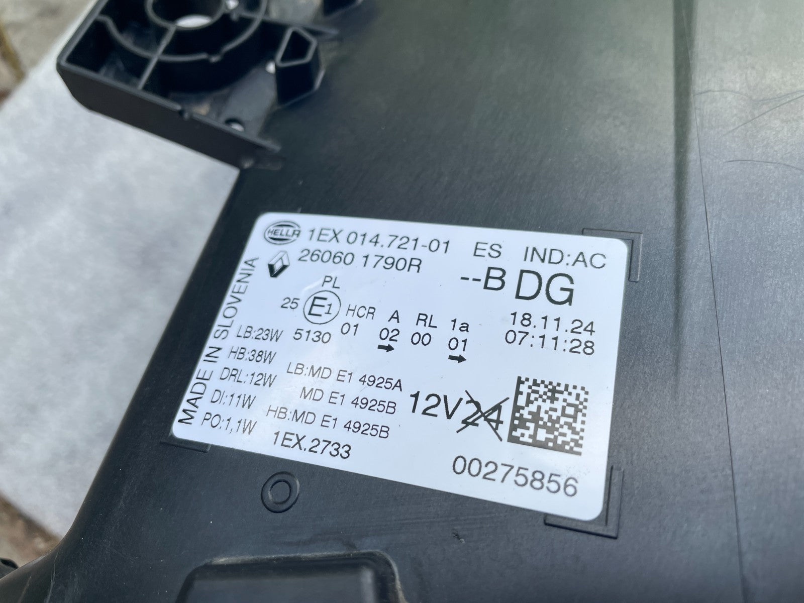 Original Renault Trafic 4 Scheinwerfer links 260601790R4