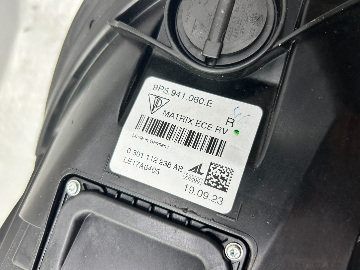Original Porsche 992 Matrix LED Scheinwerfer rechts 9P5941060E9