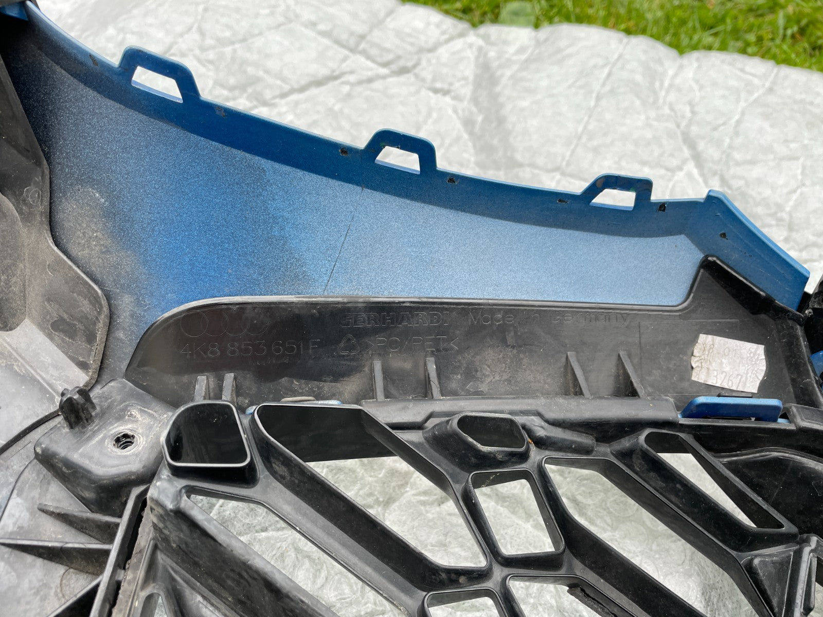 Original Audi RS7-R Abt 4K C8 Carbon Stoßstange Stoßfänger Front Bumper 201921