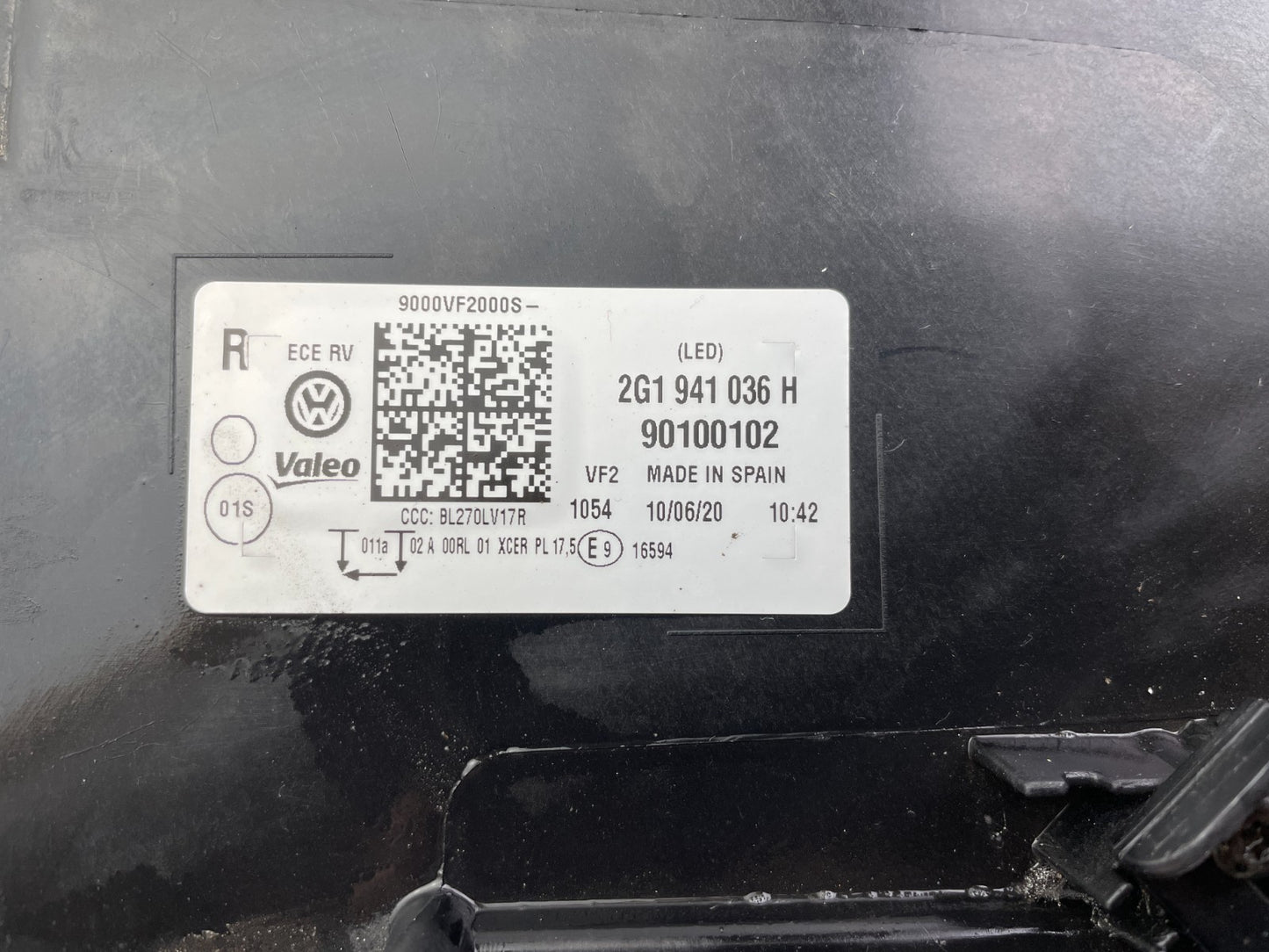 Original VW Polo 2G LED Scheinwerfer rechts 2G1941036H5