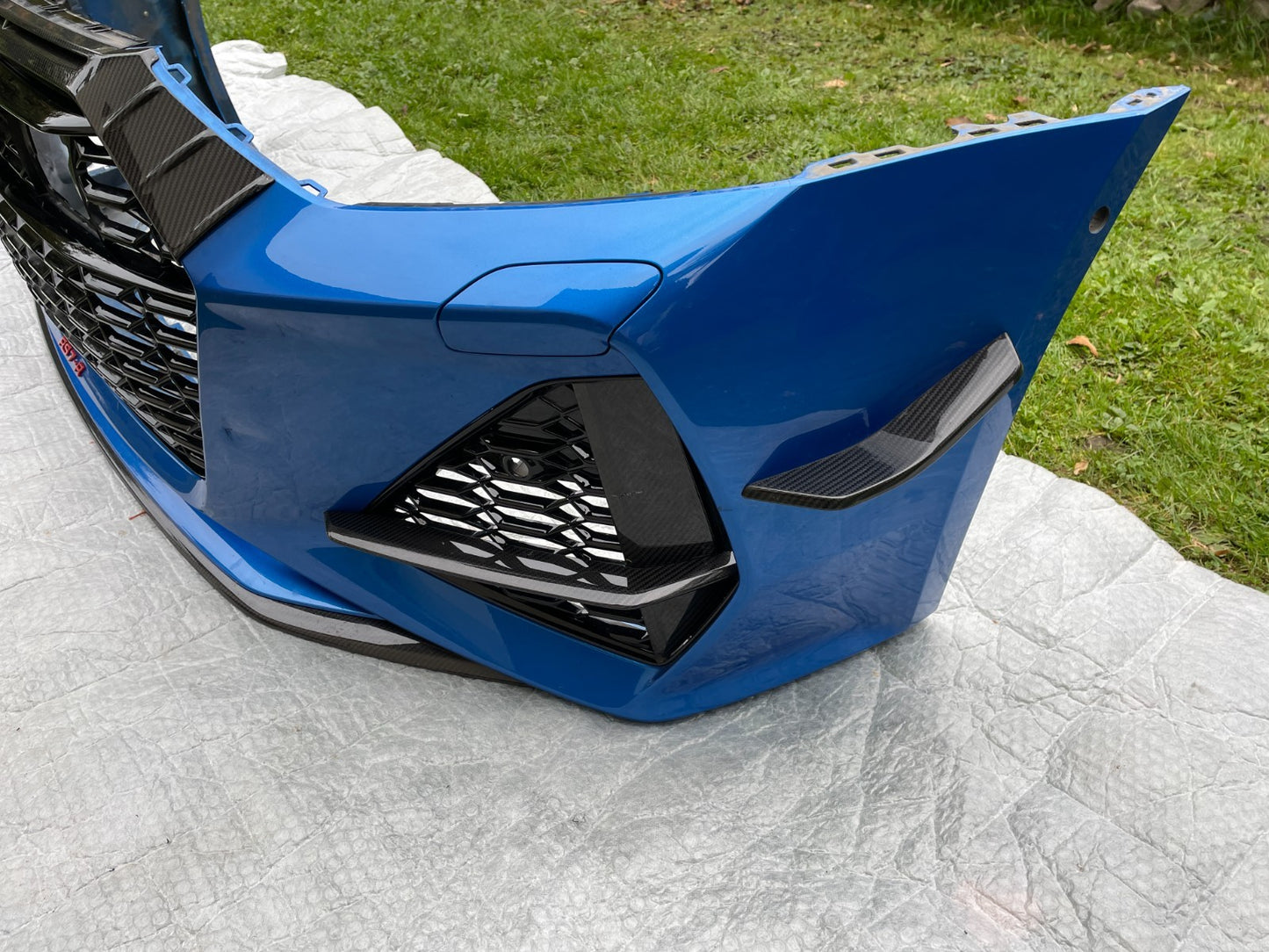 Original Audi RS7-R Abt 4K C8 Carbon Stoßstange Stoßfänger Front Bumper 20195