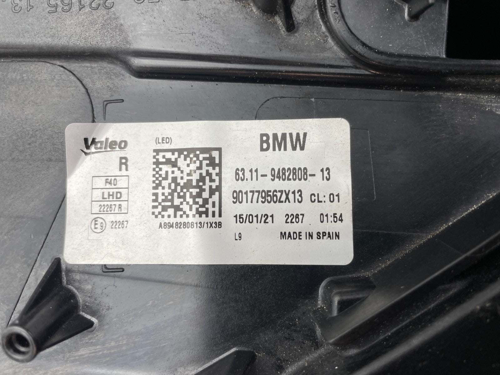 Original BMW 1er F40 LED Scheinwerfer rechts 94828085