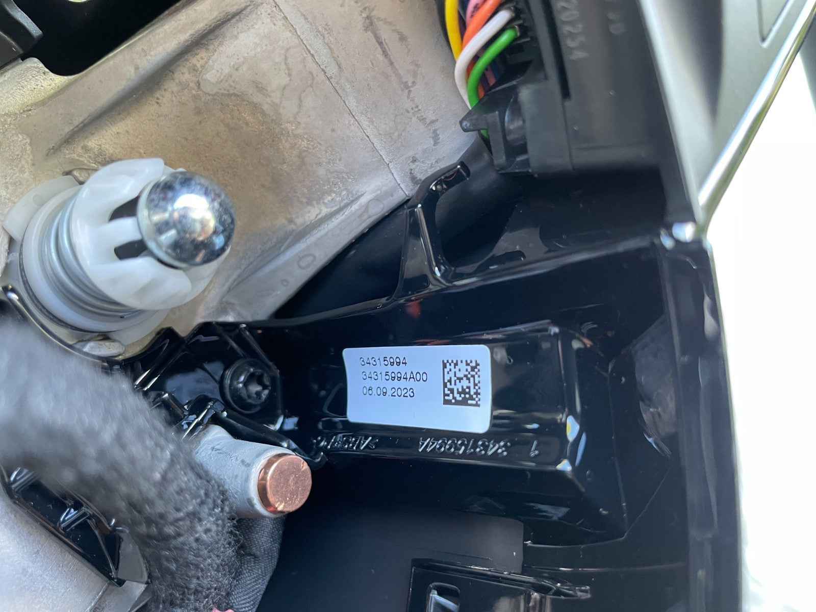 Original Nissan Qashqai J12 Lenkrad Leder 484306UG0D9