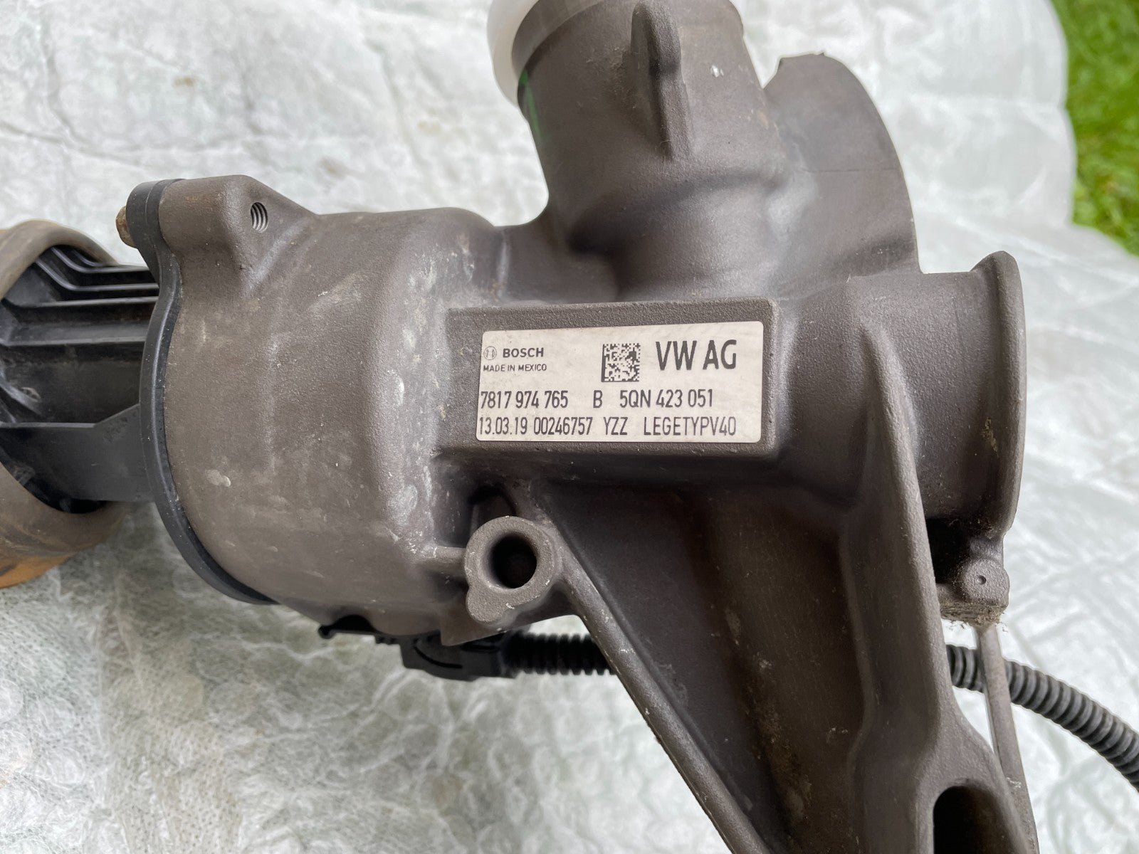 Original VW Tiguan 5N II Lenkgetriebe Lenksäule 79.000km 5QM909144B8