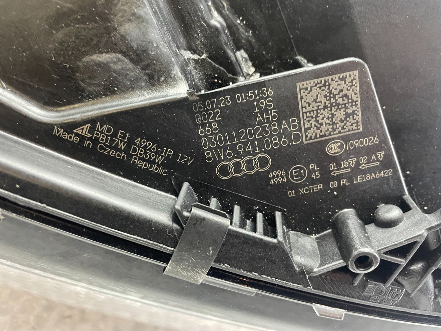 Original Audi A5 8W Laser LED Scheinwerfer rechts 8W6941086D3