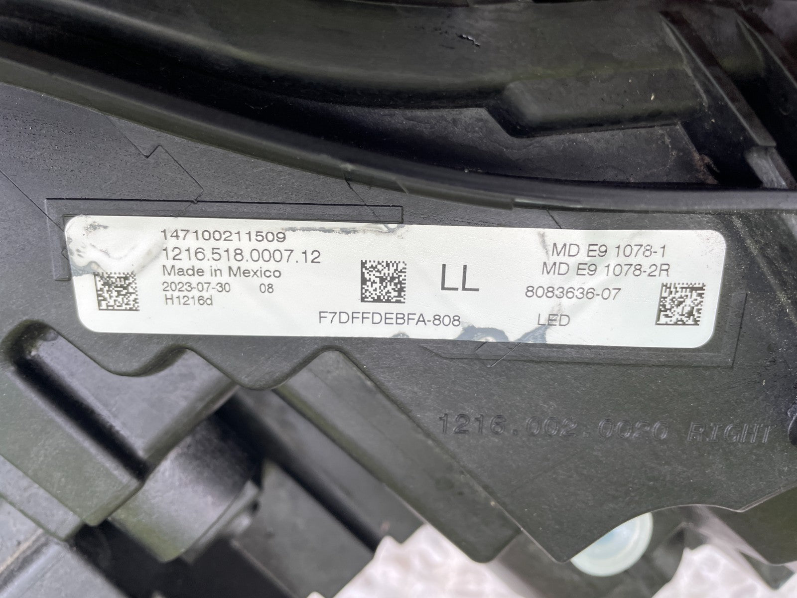 Original BMW 2er G42 Led Scheinwerfer rechts 80836364