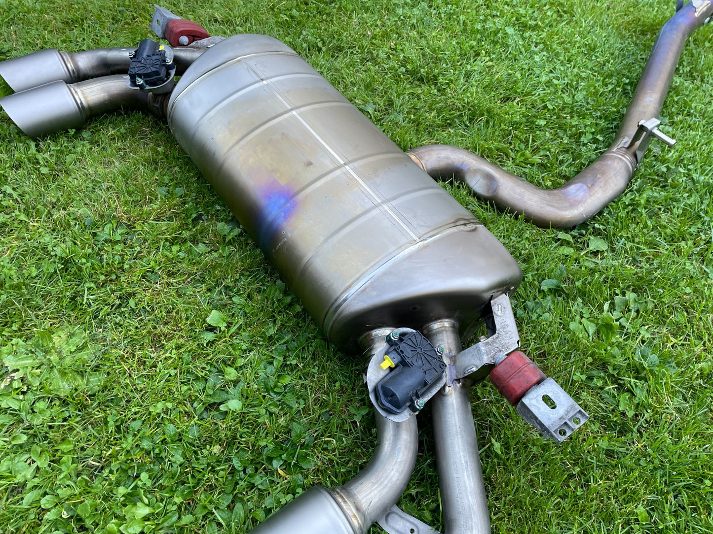 Original VW Golf 7 R Troc Akrapovic Abgasanlage Auspuff Titan 5Q6253611DK3