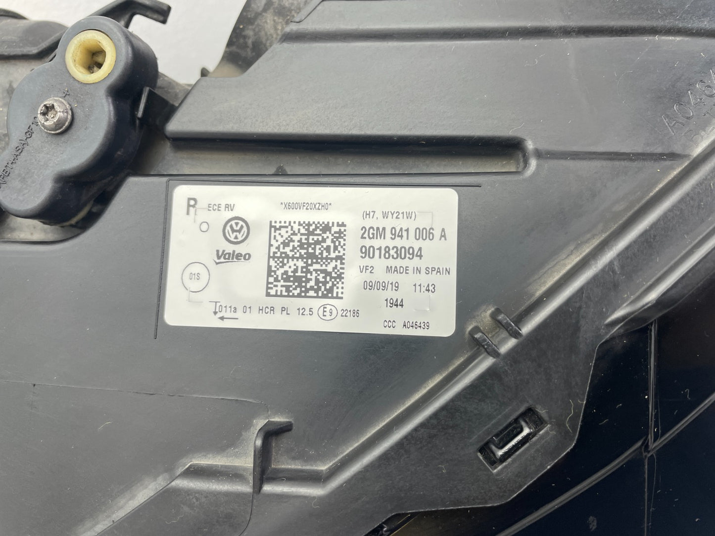 Original VW T-Cross 2GM Halogen Scheinwerfer rechts 2GM941006A4