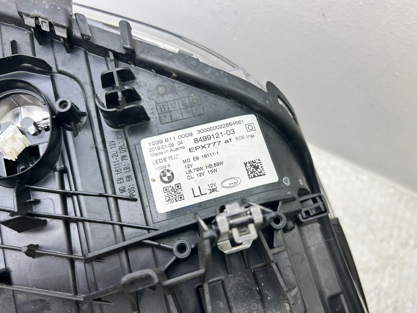 Original BMW 5er G30 G31 LED Scheinwerfer links 849912117