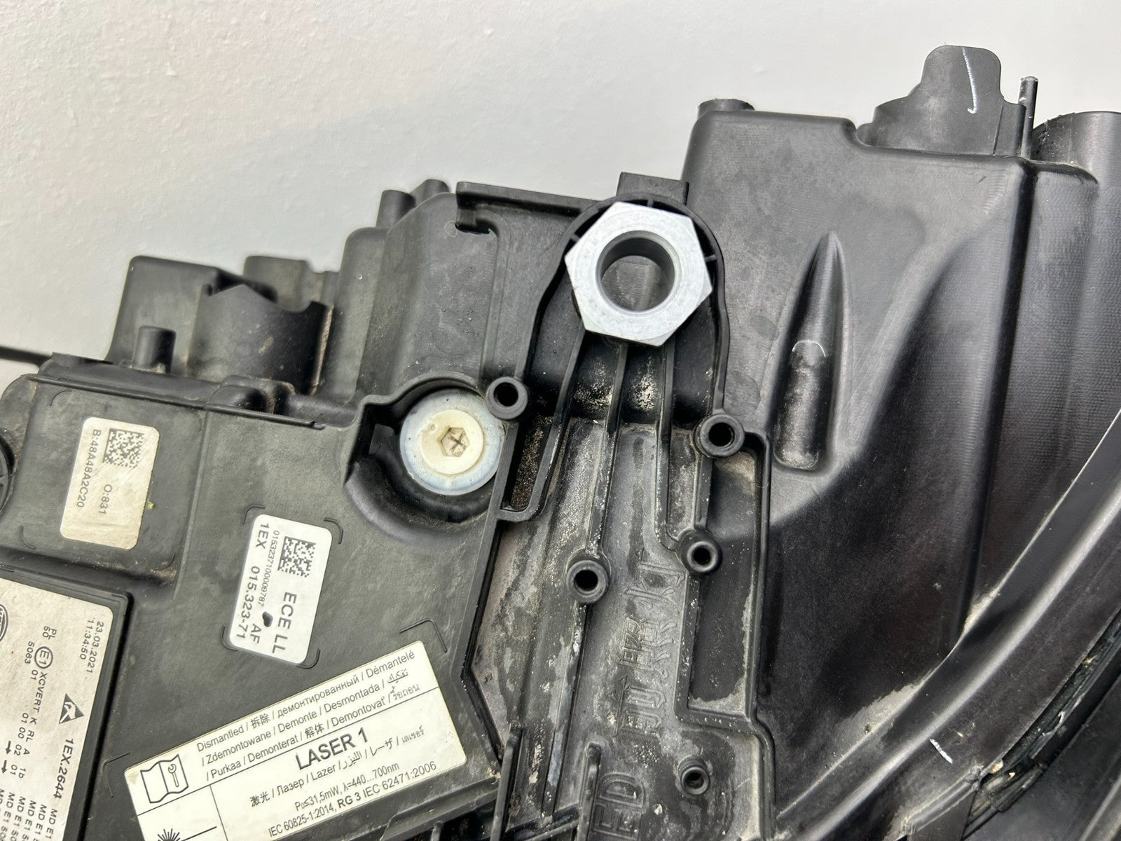 Original BMW 5er G30 G31 M5 F90 LED Laser Scheinwerfer Shadow links 80826619