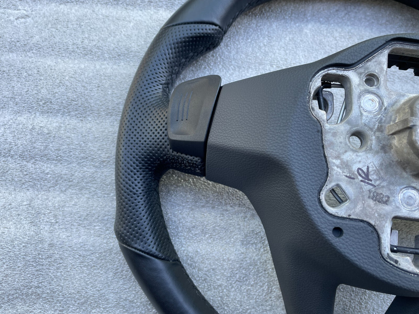 Original VW Golf 8 VIII Mk8 Leder Lenkrad Multifunktion Schaltwippen 5H0959542J10