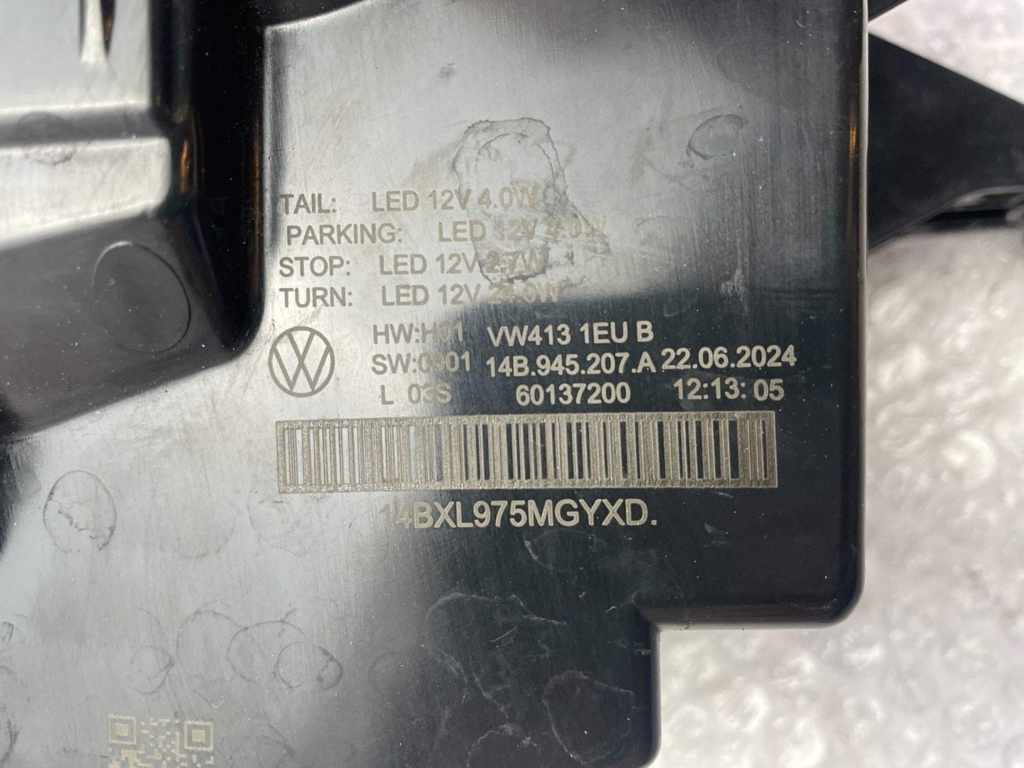 Original VW ID7 ID.7 LED Rückleuchte Heckleuchte links 14B945207A5