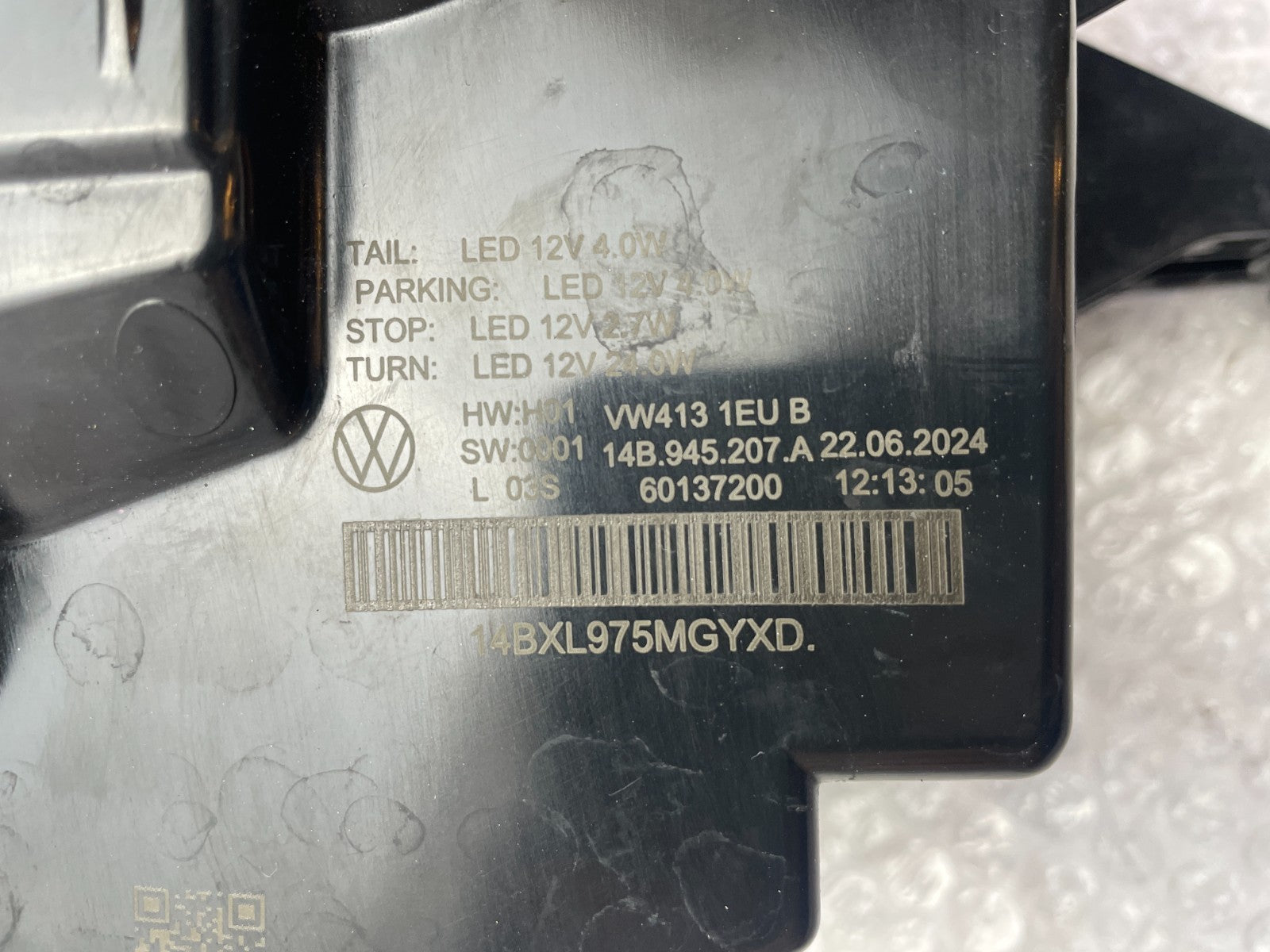 Original VW ID7 ID.7 LED Rückleuchte Heckleuchte links 14B945207A5