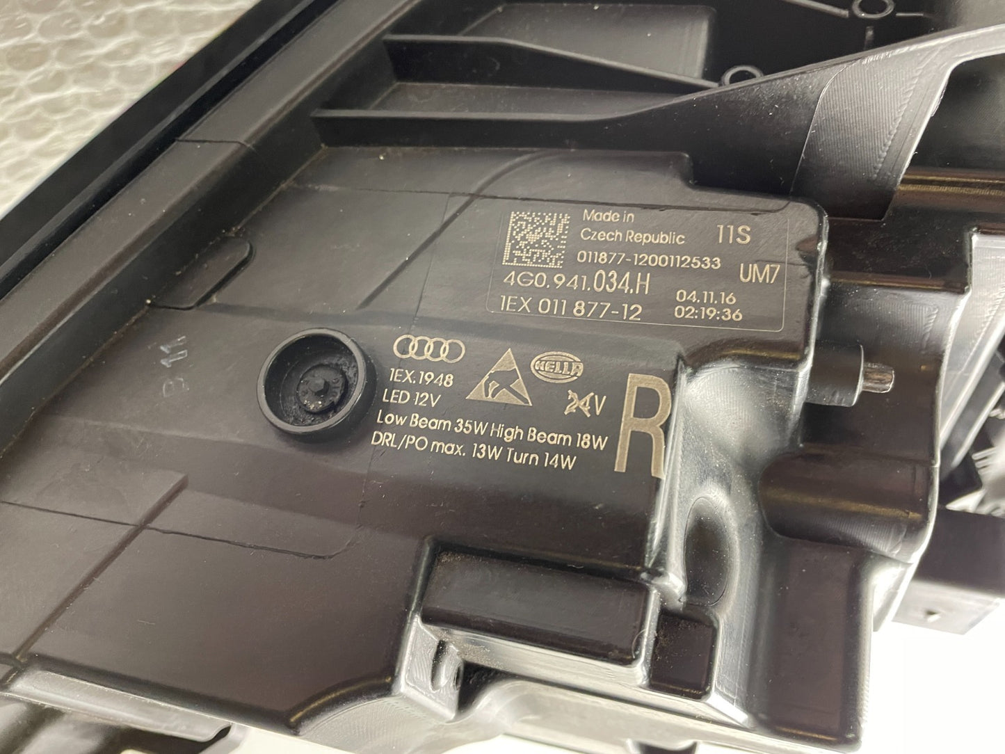 Original Audi A6 C7 4G LED Scheinwerfer rechts 4G0941034H7