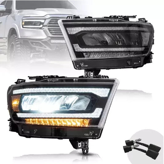 Set Scheinwerfer links + rechts LED für DODGE RAM 1500 2019-2021 VLAND0
