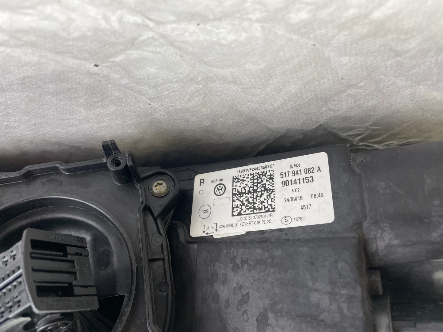 Original VW Golf Sportsvan LED Scheinwerfer rechts 517941082A5