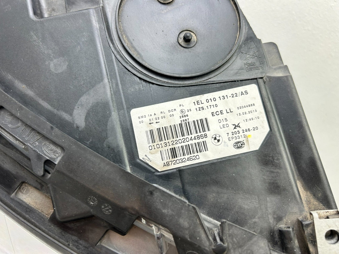 Original BMW 5er F10 F11 Bi-Xenon Scheinwerfer rechts 7271912 72032466