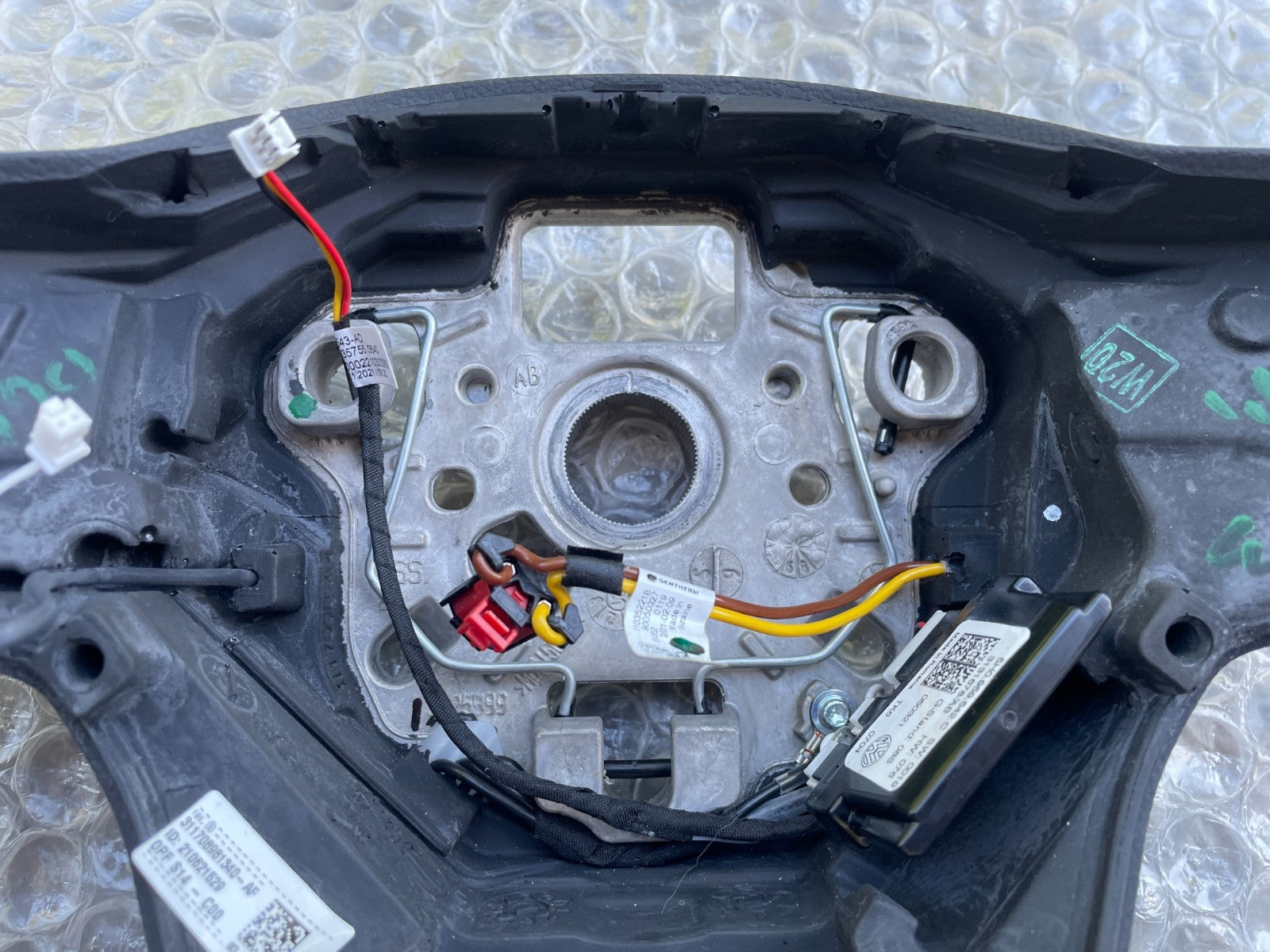 Original VW Golf VIII 8 Multifunktionslenkrad Leder 5H0959542C5