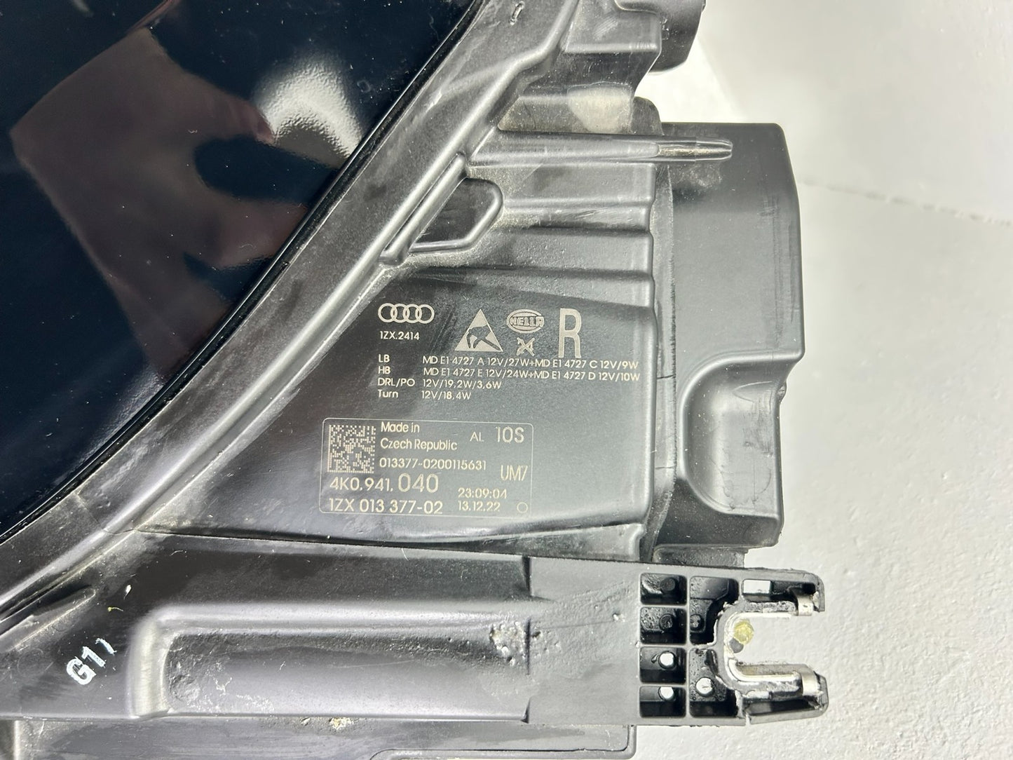 Original Audi A6 C8 4K LED Scheinwerfer rechts 4K09410405