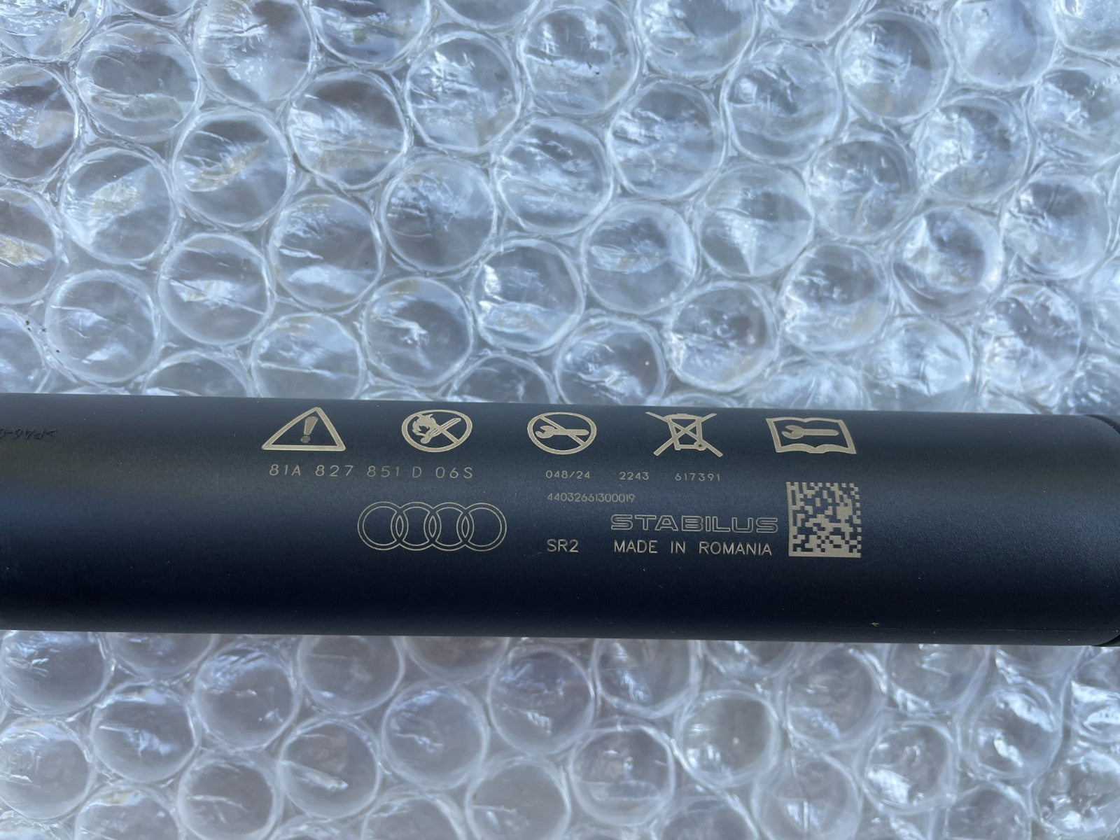 Original Audi Q2 Gasdruckfeder elektrische Heckklappe 81A827851D1