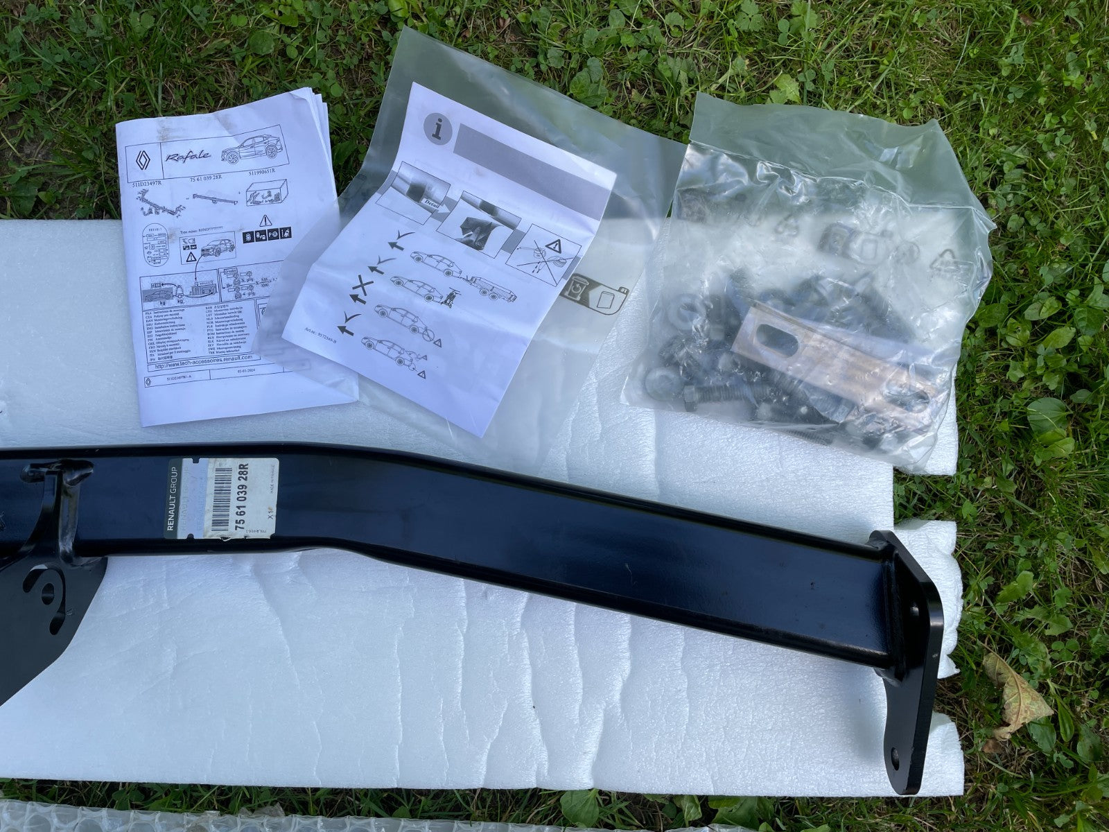 Original Renault Rafale Anhängerkupplung abnehmbar 756103928R9