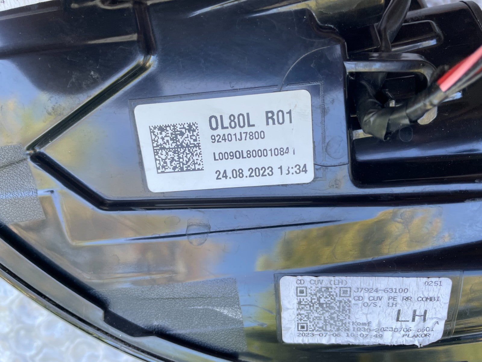 Original Kia Xceed GT-Line LED Rücklicht Rückleuchte links 92401J78006