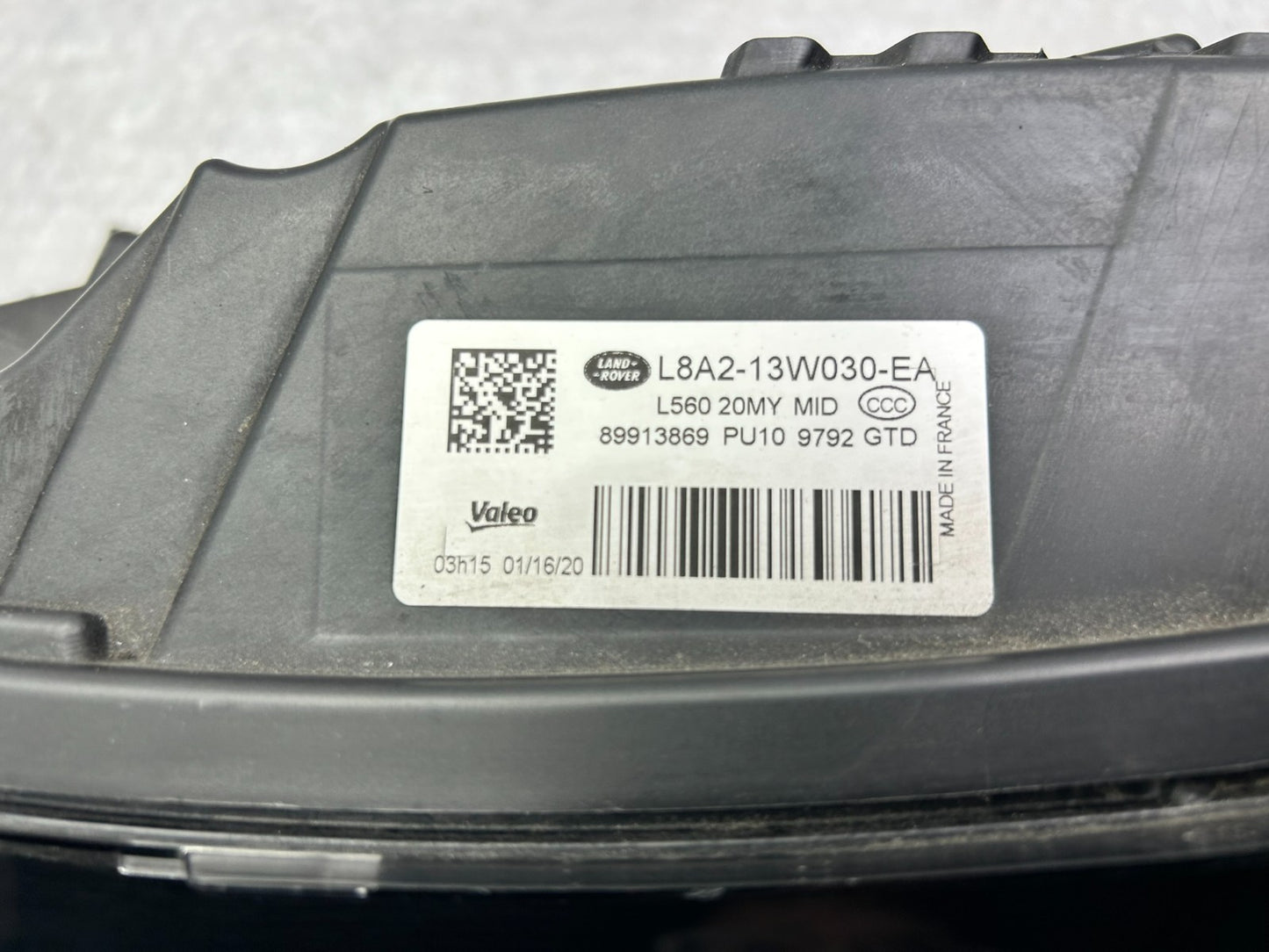 Original Range Rover Velar LED Scheinwerfer links L8A2-13W030-EA5