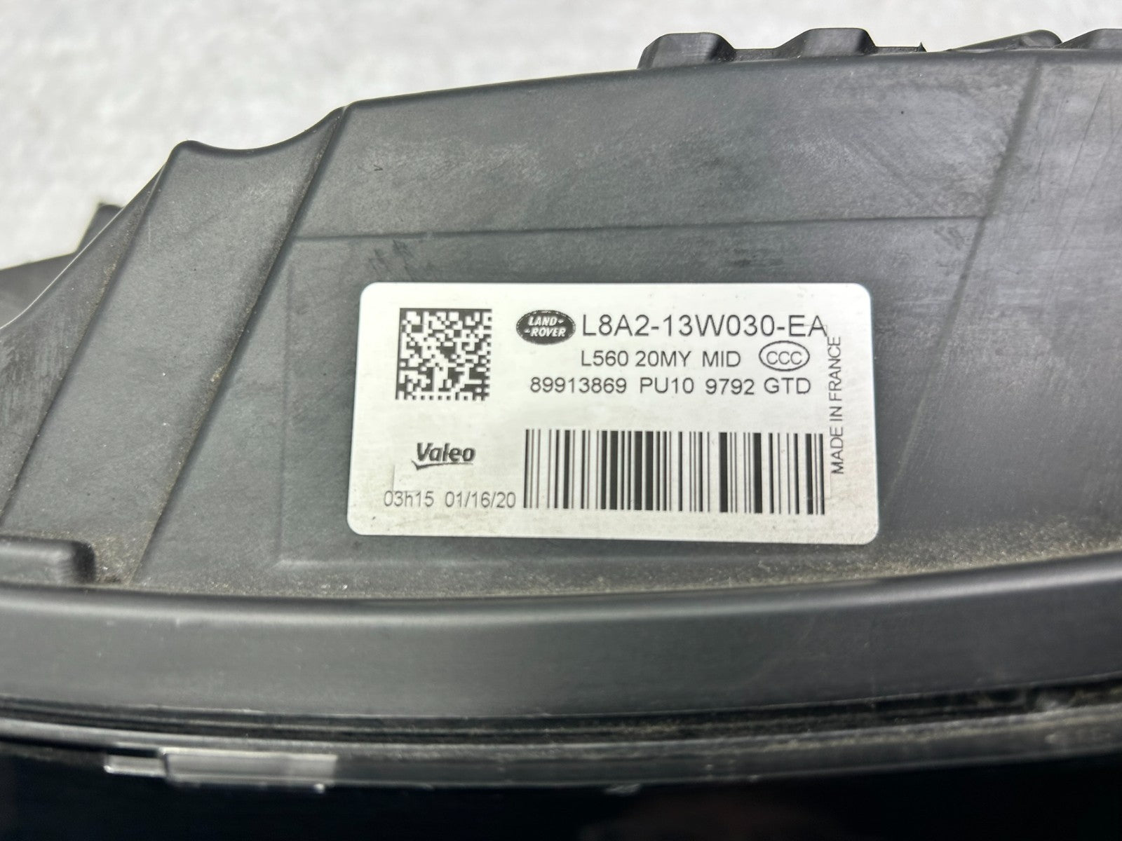 Original Range Rover Velar LED Scheinwerfer links L8A2-13W030-EA5