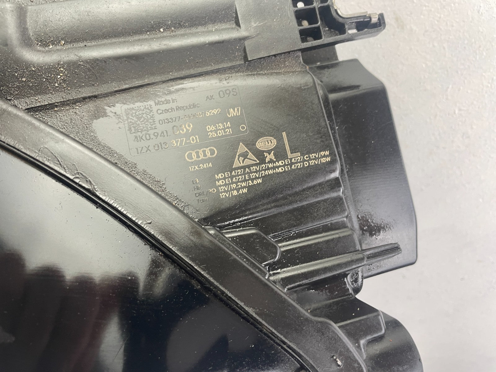 Original Audi A6 C8 LED Scheinwerfer links 4K09410392